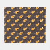 Aperol Spritz fleece deken – Gezellige cocktail vi (Voorkant (Horizontaal))