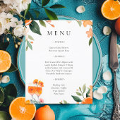 Aperol Spritz Floral Vrijgezellenfeest Menu