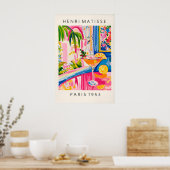 Aperol Spritz Matisse Style Impression Rose Dopami (Cuisine)