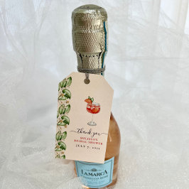 Aperol Spritz Oranje Bruidsfeest Cadeaulabel