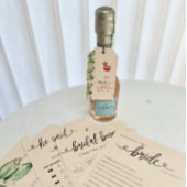 Aperol Spritz Oranje Bruidsfeest Cadeaulabel