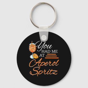 Aperol Spritz Tail Party Alcohol Drink Summer Beve Sleutelhanger
