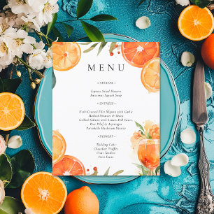 Aperol Spritz Vrijgezellenfeest Menu