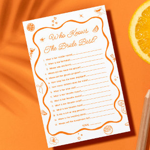 Aperol Spritz Vrijgezellenfeest Wie kent Bride het