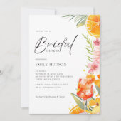 Aperol Spritz Waterverf Vrijgezellenfeest Kaart (Voorkant)