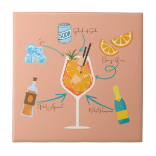 Aperolrecept Tegeltje
