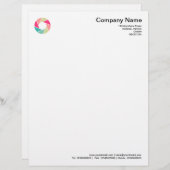 Aperture - Colors 01 Briefhoofd (Voorkant / Achterkant)