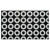 Aperture Pattern - White on Black Stof (Fat Quarter)