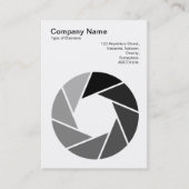 Aperture Symbol - Tonen Visitekaartje (Voorkant)