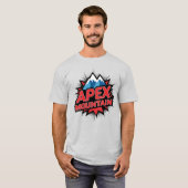 Apex Mountain Spirit: Het Wonderland van de Winter T-shirt (Voorkant volledig)