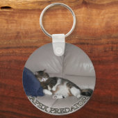 Apex Predator Fat lazy cat keychain (Voorkant)