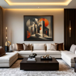 Apex Structures Canvas Afdruk