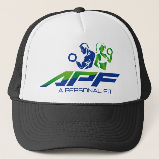 APF-Logo op voorzijde Trucker Pet (Voorkant)