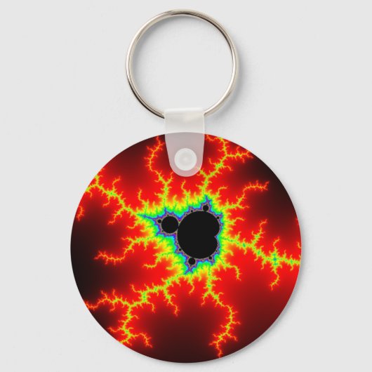 Apfelmännchen mandelbrot set sleutelhanger (Voorkant)