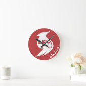 APG Studios Logo Clock Ronde Klok (Huis)