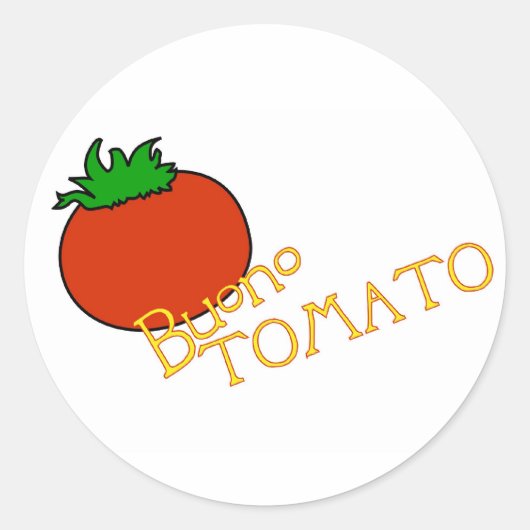 APH Buono Tomaat Sticker (Voorkant)