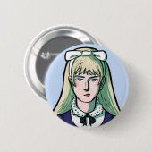 APH Wit-Russische Button (Voorkant /achterkant)