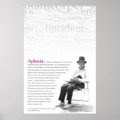 Aphasia Poster (Voorkant)