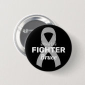 Aphasia Ribbon Black Button (Voorkant /achterkant)