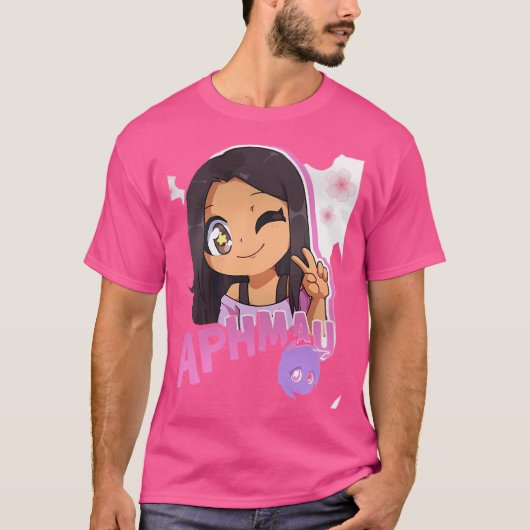 Aphmau als kat t-shirt (Voorkant)