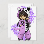 Aphmau Official Limited Briefkaart (Voorkant / Achterkant)