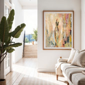 Aphrodite, Abstracte beeldende kunst Poster