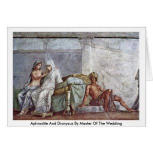 Aphrodite en Dionysus door meester van het huwelij