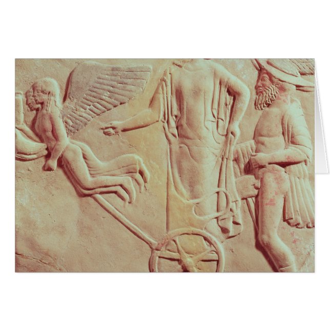 Aphrodite et Hermes montant sur un char (Devant horizontal)