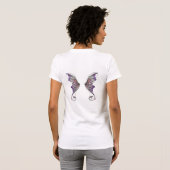 Aphrodite Fairy Wings in Lavender T-shirt (Achterkant volledig)