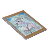 Aphrodite godin van liefde door Renee Lavoie Notitieboek (Rechterzijde)