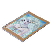 Aphrodite godin van liefde door Renee Lavoie Notitieboek (Linkerzijde)