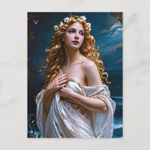 Aphrodite: Godin van Liefde en Licht Briefkaart