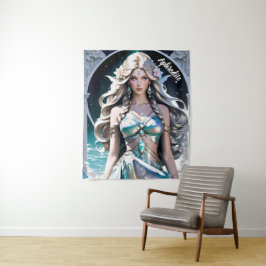 Aphrodite Godin van Liefde en Schoonheid Altaar Wandkleed