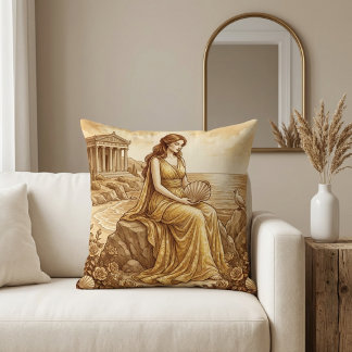 Aphrodite Griekse Godin Kussen
