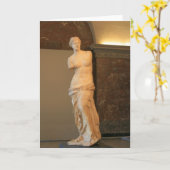 Aphrodite: Venus DE Milo Kaart (Gele Bloem)