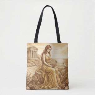 Aphrodite Vintage Mythologie Boodschappentas Draagtas
