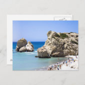 Aphrodites rock briefkaart (Voorkant / Achterkant)