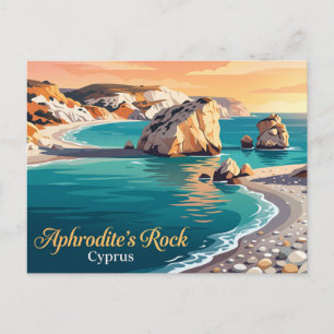 Aphrodite's Rots Cyprus Briefkaart