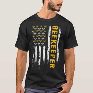 Apiarist Beekeeper Educates Bee Apiculture Beekeep T-shirt