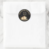 Apiary Beehives Étiquette produit de l'apiculteur  (Sac)