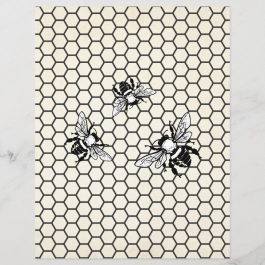 Apiary Fresh Honey Cream Stationery (Achterkant)