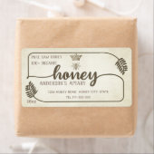 Apiary  rustic calligraphy honey tak etiket (Insitu)