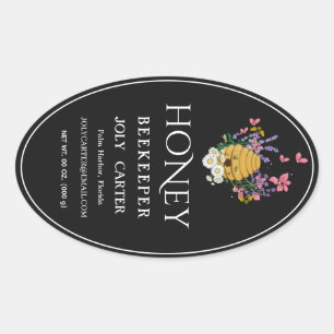 Apiculture Étiquettes de Miel Abeille à Miel et