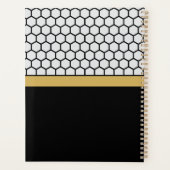 Apière d'abeille de miel moderne Noir Jaune (Dos)