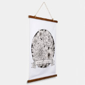 Apikores: Heretic/Rebel - Joodse Humor Hangend Wandkleed (Gebogen)