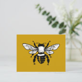 Apis Mellifera Honeybee Postcard Briefkaart (Staand voorkant)