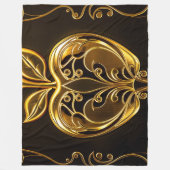 Aplle´1 Fleece Deken (Voorkant)