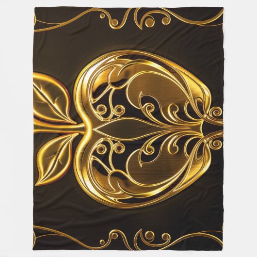 Aplle´1 Fleece Deken (Voorkant)