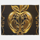 Aplle´1 Fleece Deken (Voorkant (Horizontaal))