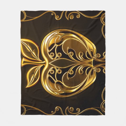 Aplle´1 Fleece Deken (Voorkant)